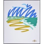 Tom Wesselmann SEASCAPE (ROUND) Lithograph